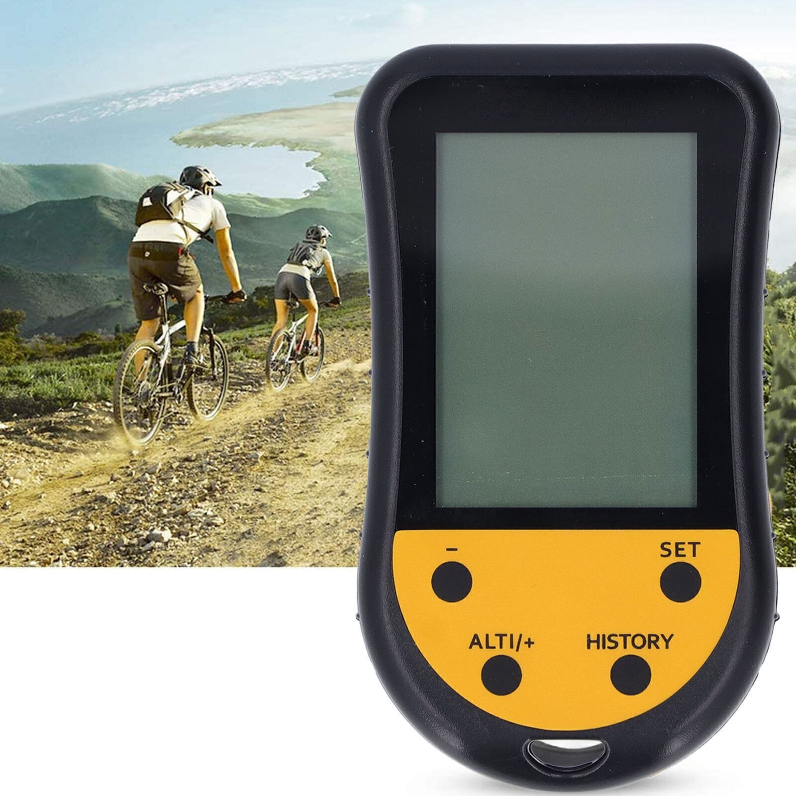 Digital Altimeter Multifunctional LCD Backlit Display Portable Compass Altimeter
