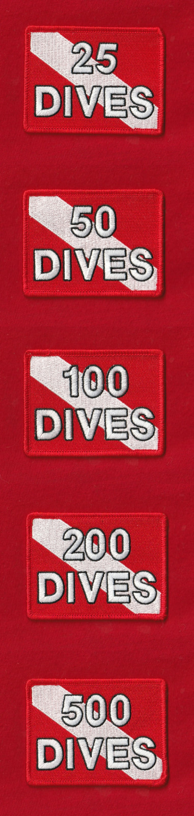 NITROX Dive Flag SHARK PATCH Hunter Diver SCUBA Diving Diver-Down Landshark USA