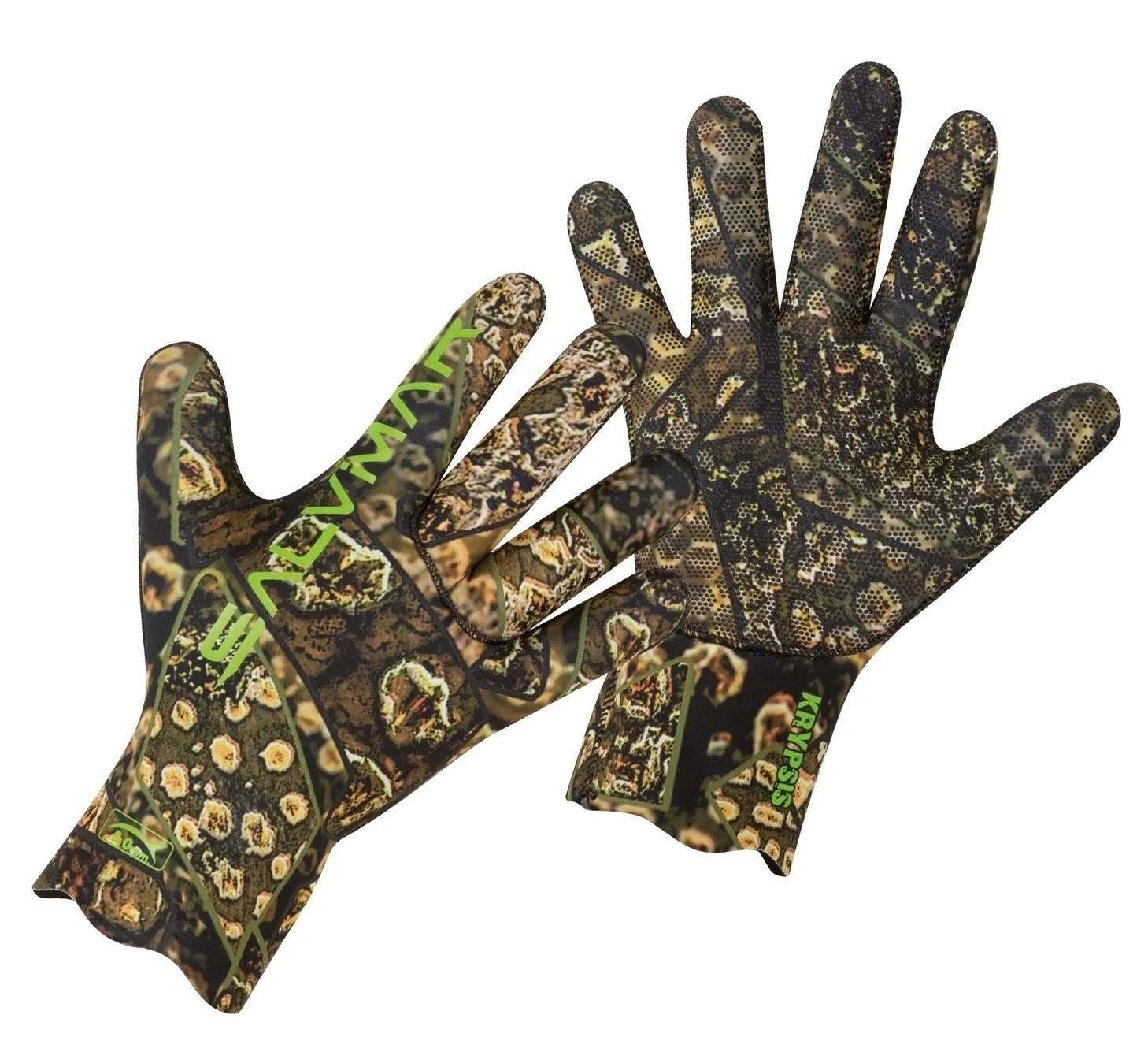 KRYPSIS CAMOUFLAGE GLOVES 3MM SIZE M SALVIMAR