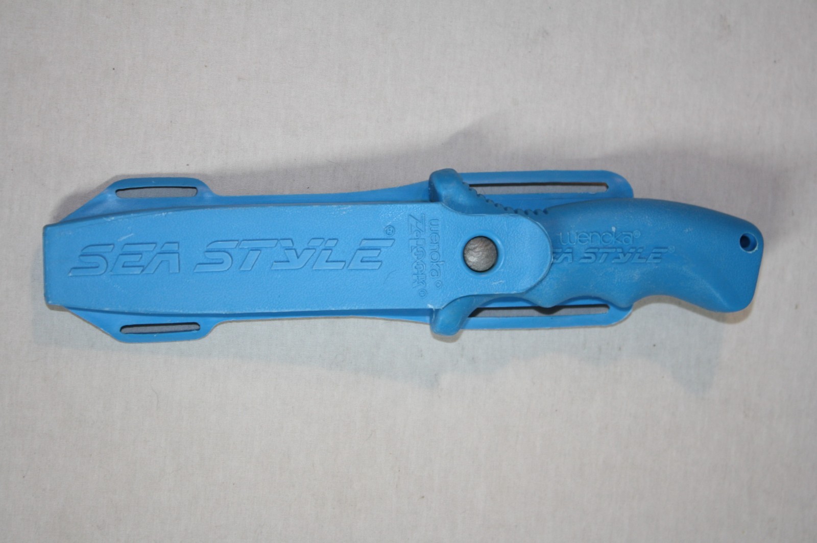 Vintage Blue U.S.A. 8848 Wenoka Sea Style Blackie Collins Dive Knife!