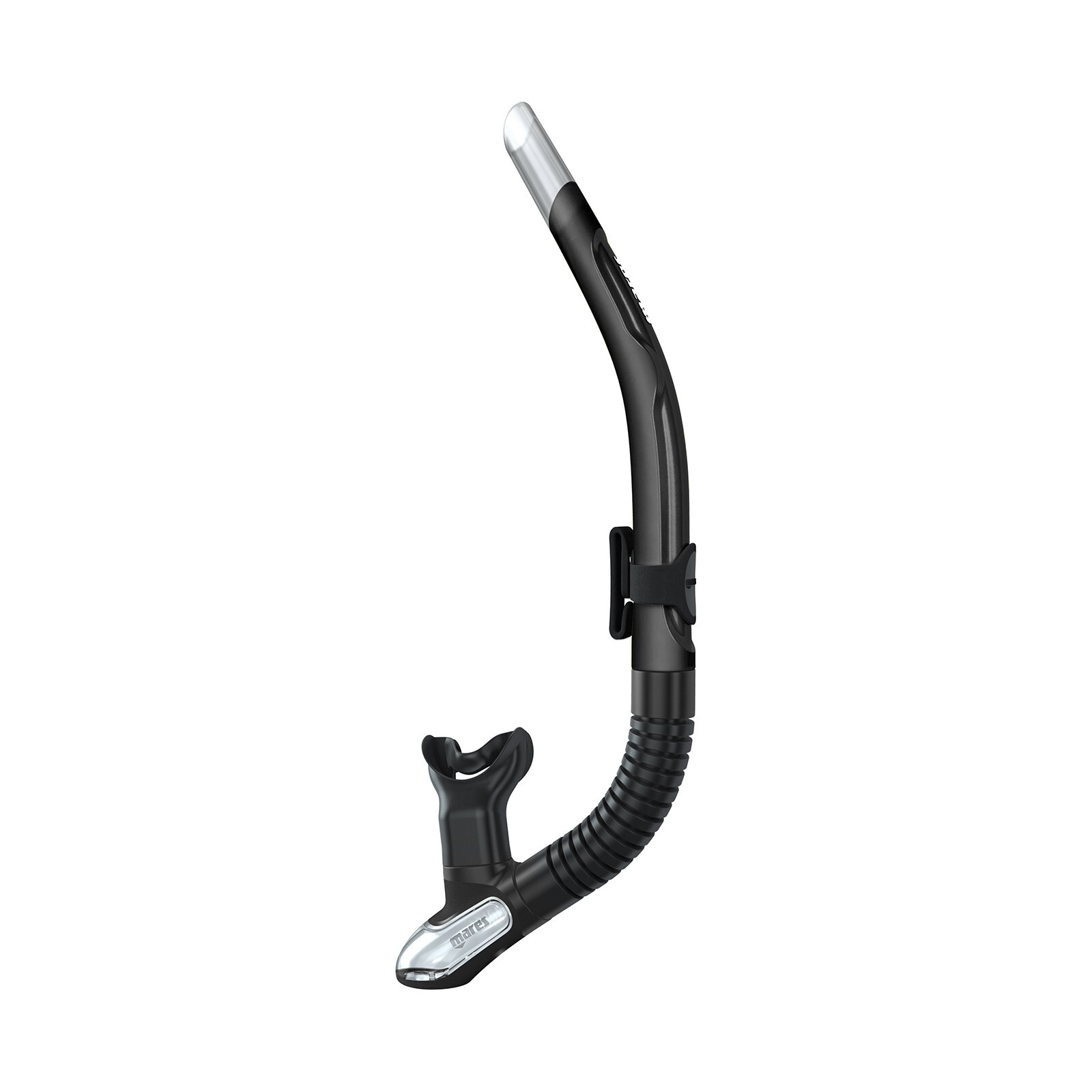 Mares Ergo Flex Snorkel Dive Scuba Free Diving Black 481055 BK SA
