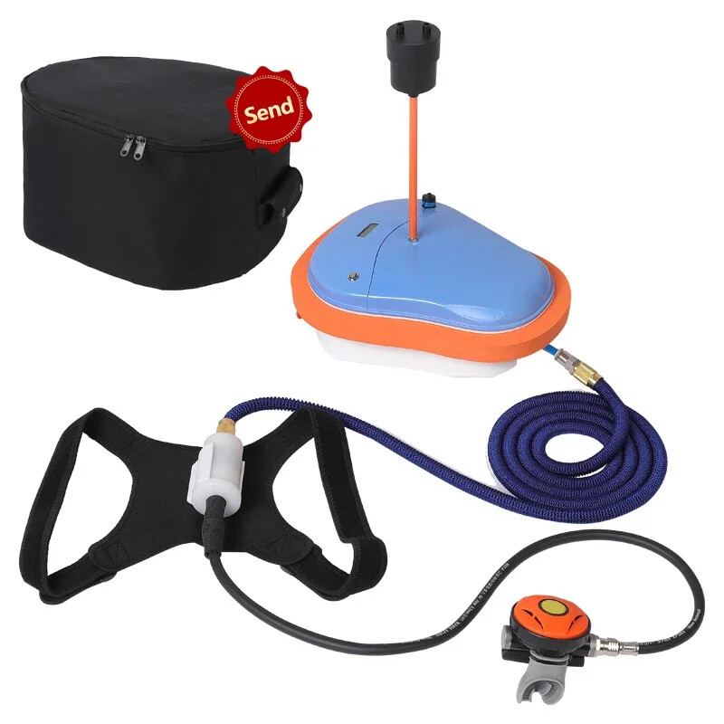 Rechargeable Scuba Dive System Scuba Diving Tank 7m Hose Diving Breathing 1Hour