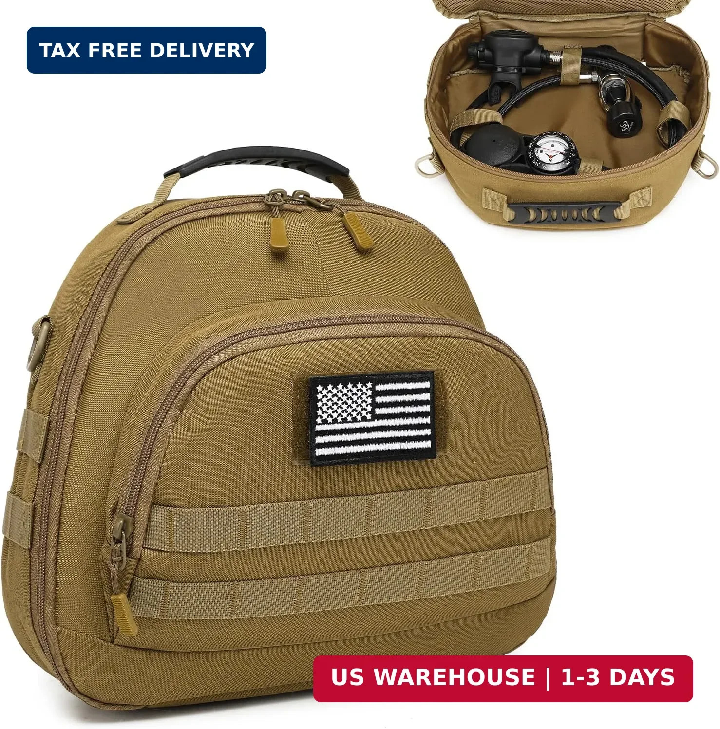 Scuba Regulator Bag – Tactical Style Diving Regulator Protective Bags Protecting