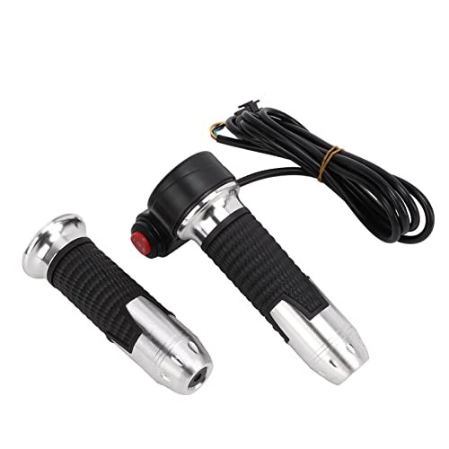 Throttle Grips, 1 Pair 12V‑99V Universal Electric Throttle Grips Handlebar, 3