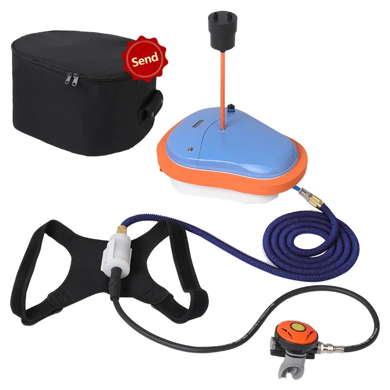 Rechargeable Scuba Dive System Scuba Diving Tank 7m Hose Diving Breathing 1Hour
