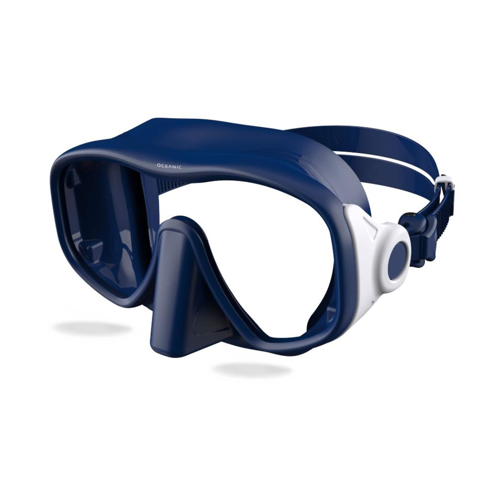 Snorkel for Adults, Frameless Single Lens Dive with Tempered Glass, Soft Sili…