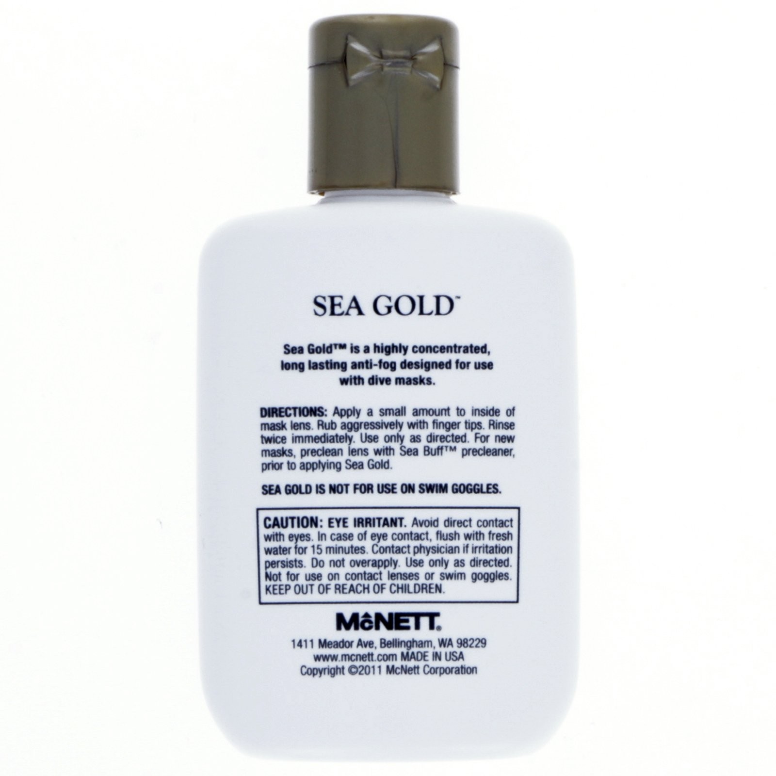Sea Gold Anti Fog Gel Mask Visor Cleaning Solution Outdoor – 1.25oz