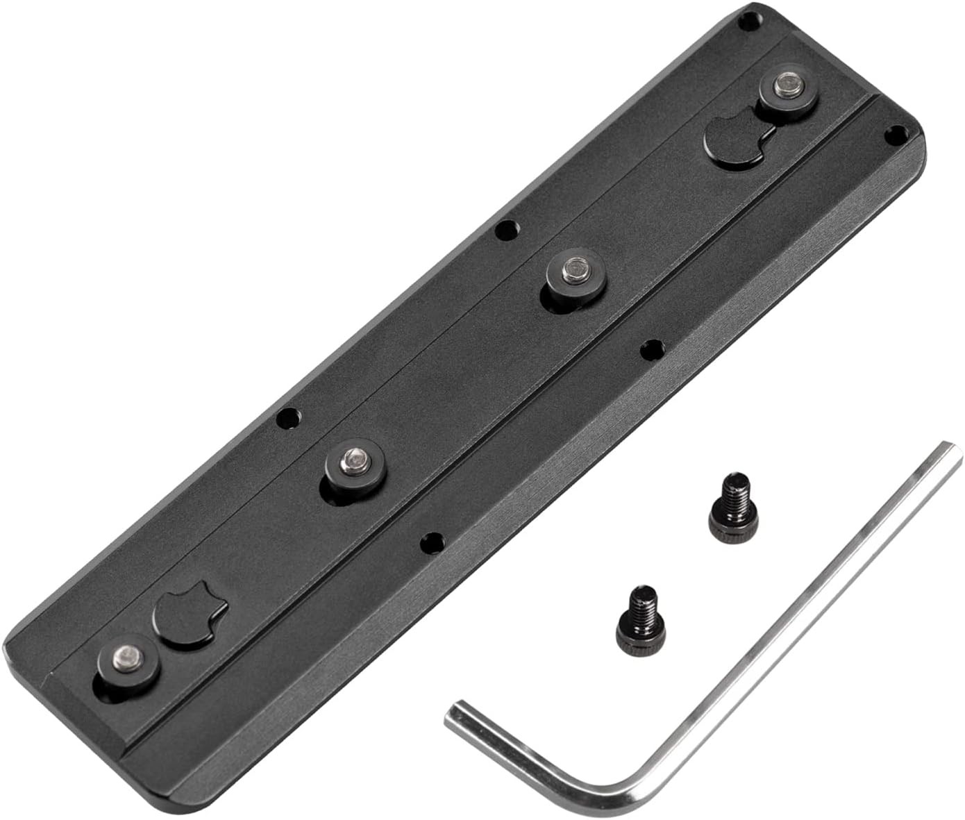 FANAUE Keymod Rail Tripod Plate Adapter Mount BKMOD-140 with BKMOD-140, Black