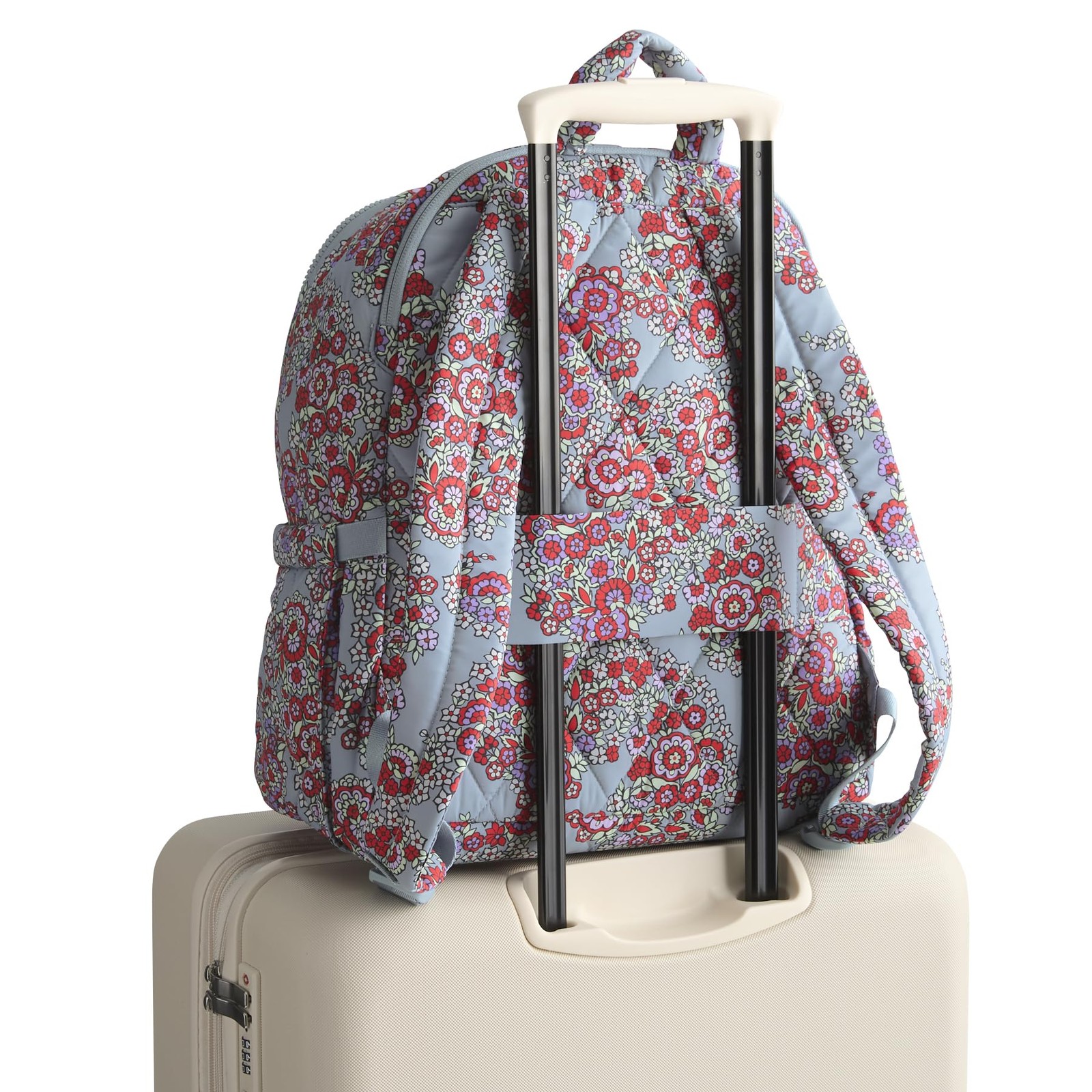 Vera Bradley Featherweight 12 inches (W) x 16 (H) x 8 (D), Paisley Bouquet