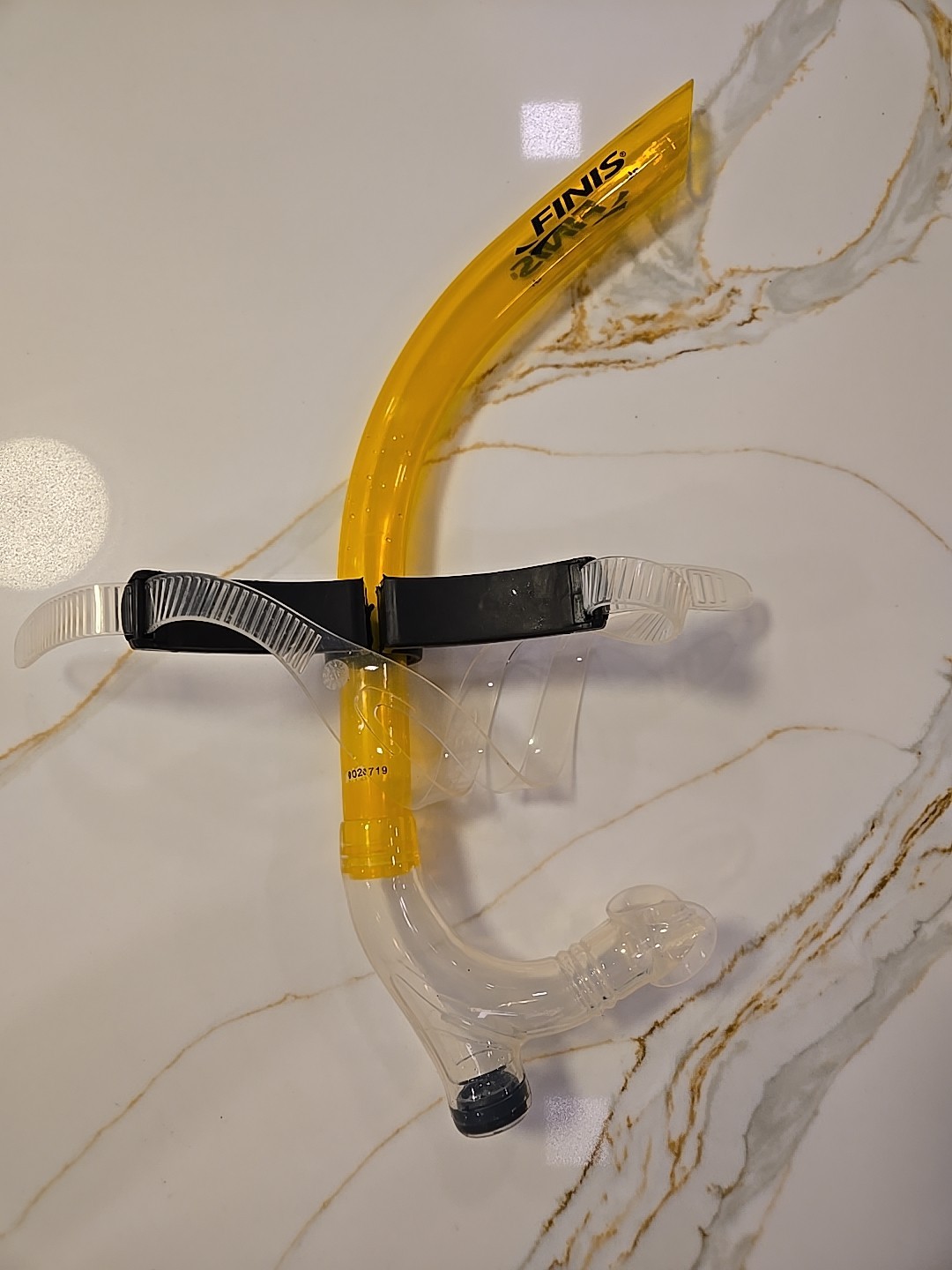Finis Jr Training Swimming Snorkel Adjustable Head strap Cleaned Thoroughly