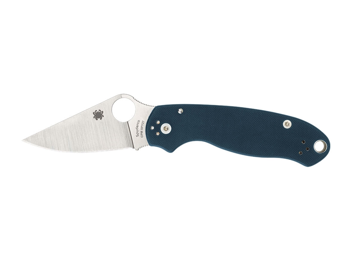 Spyderco FOR 3 G-10 COBALT BLUE PLAIN C223GPCBL