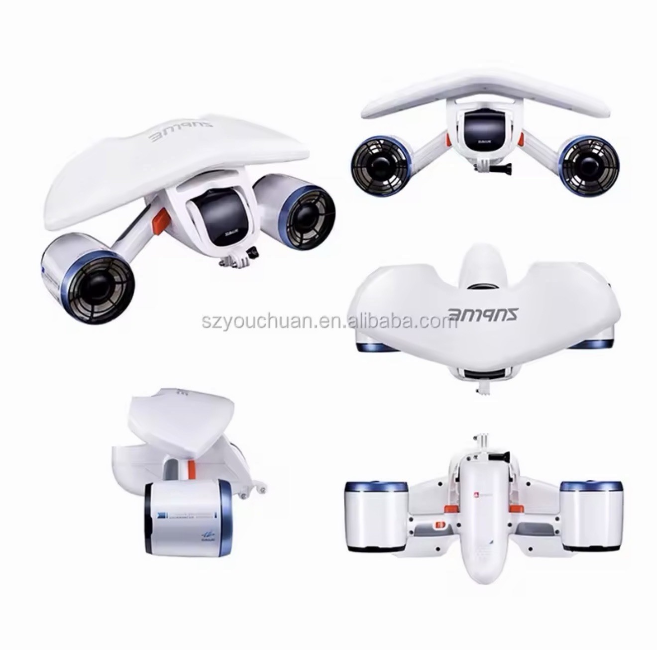 Sublue WhiteShark Mix Underwater Scooter Dual Motor Diving Sea Pool