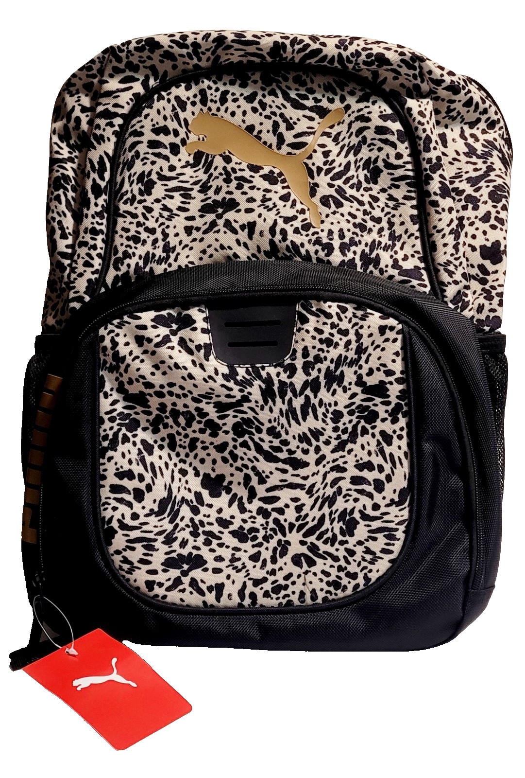 PUMA Evercat Contender-Backpack, Brown Gold Cheetah, One Size Cheetah