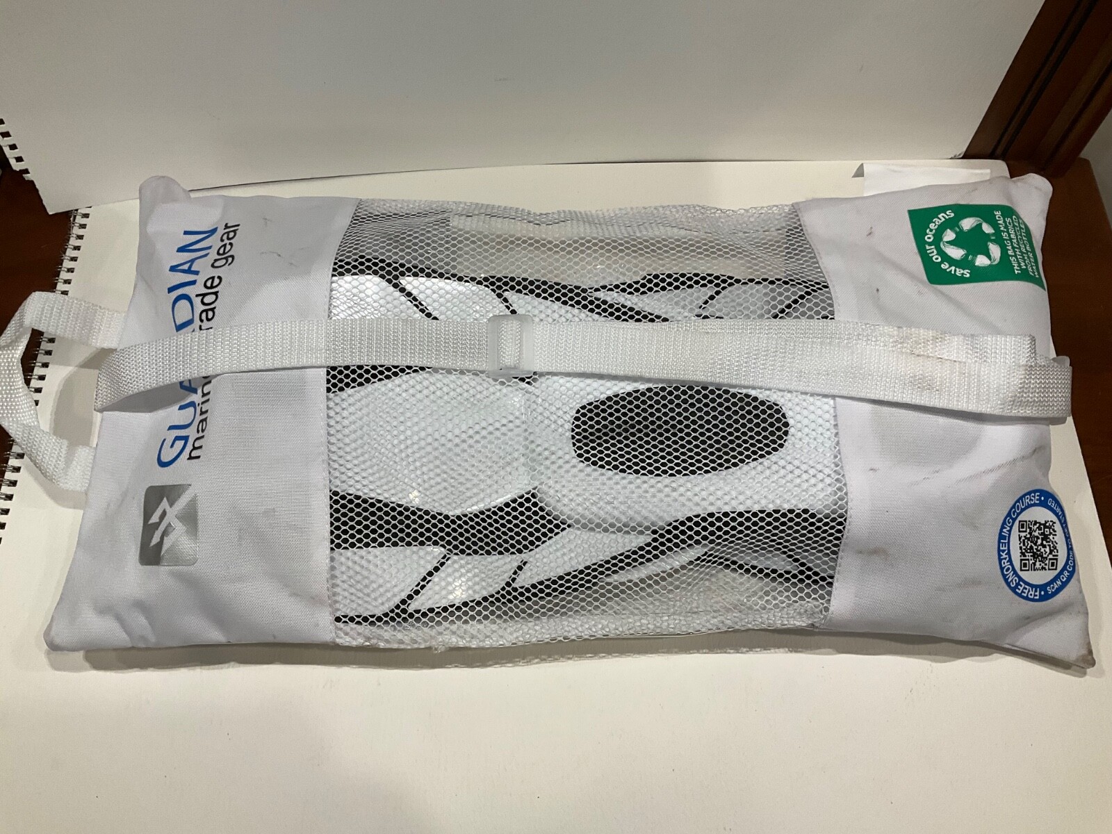 Guardian Monterey Adult Compact Fins Size Sm Med 4-8.5 Marine Grade Gear