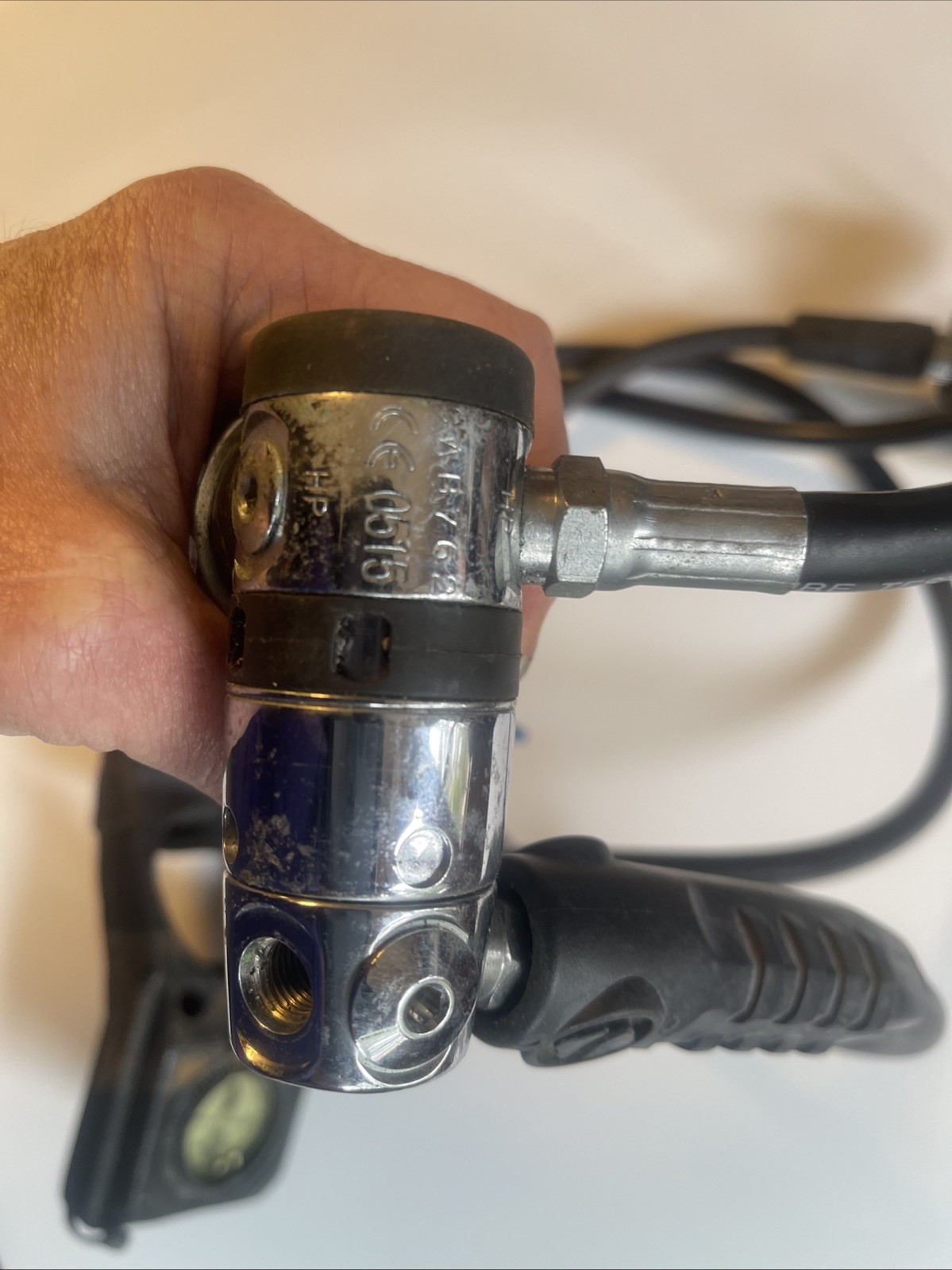 Atomic B1 SCUBA Regulator DIN First Stage + Scubapro G250 Graphite Second