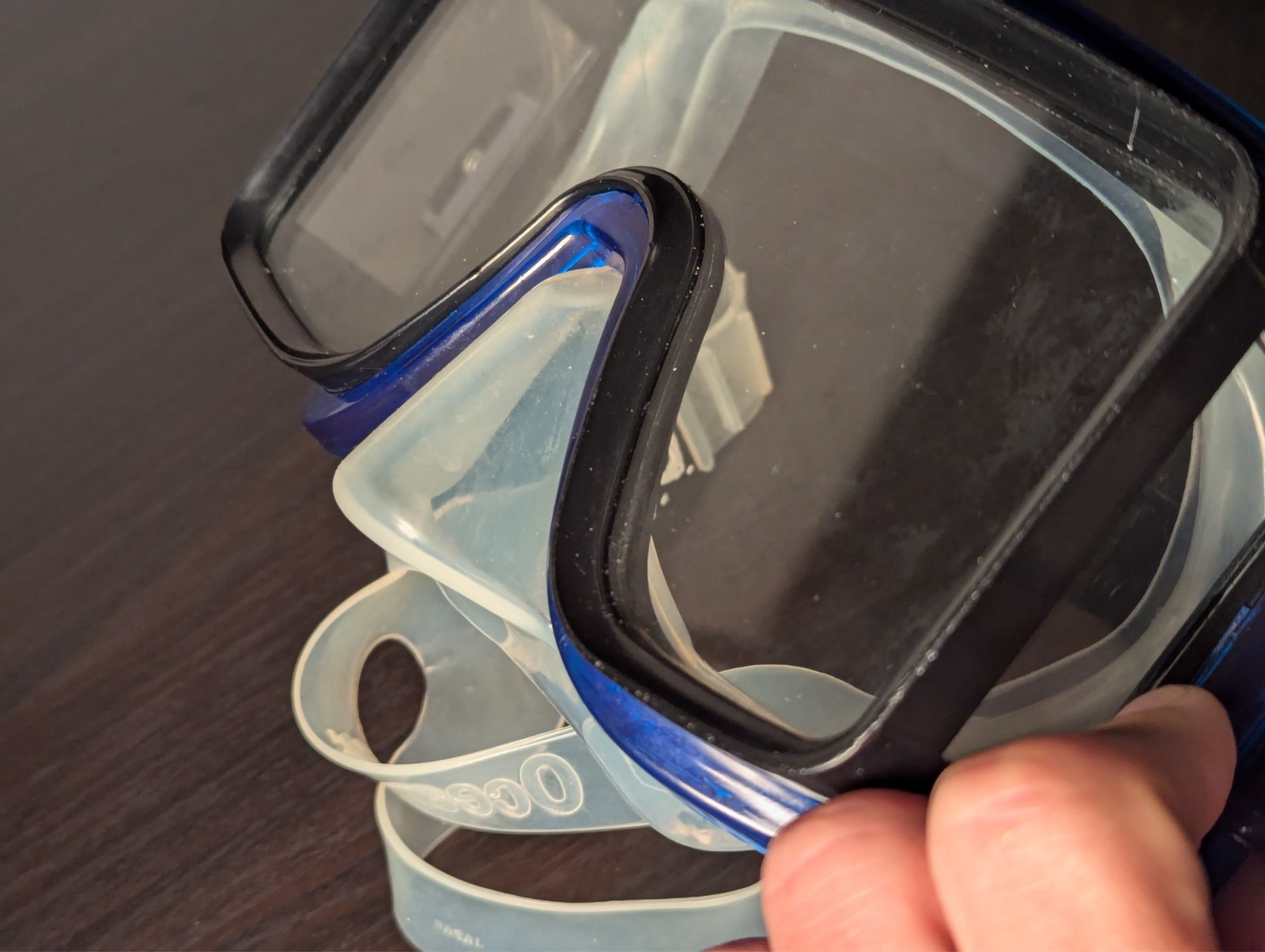 Oceanic Snorkel Mask Equipment In Blue Swim Goggles Mask Diving Mask