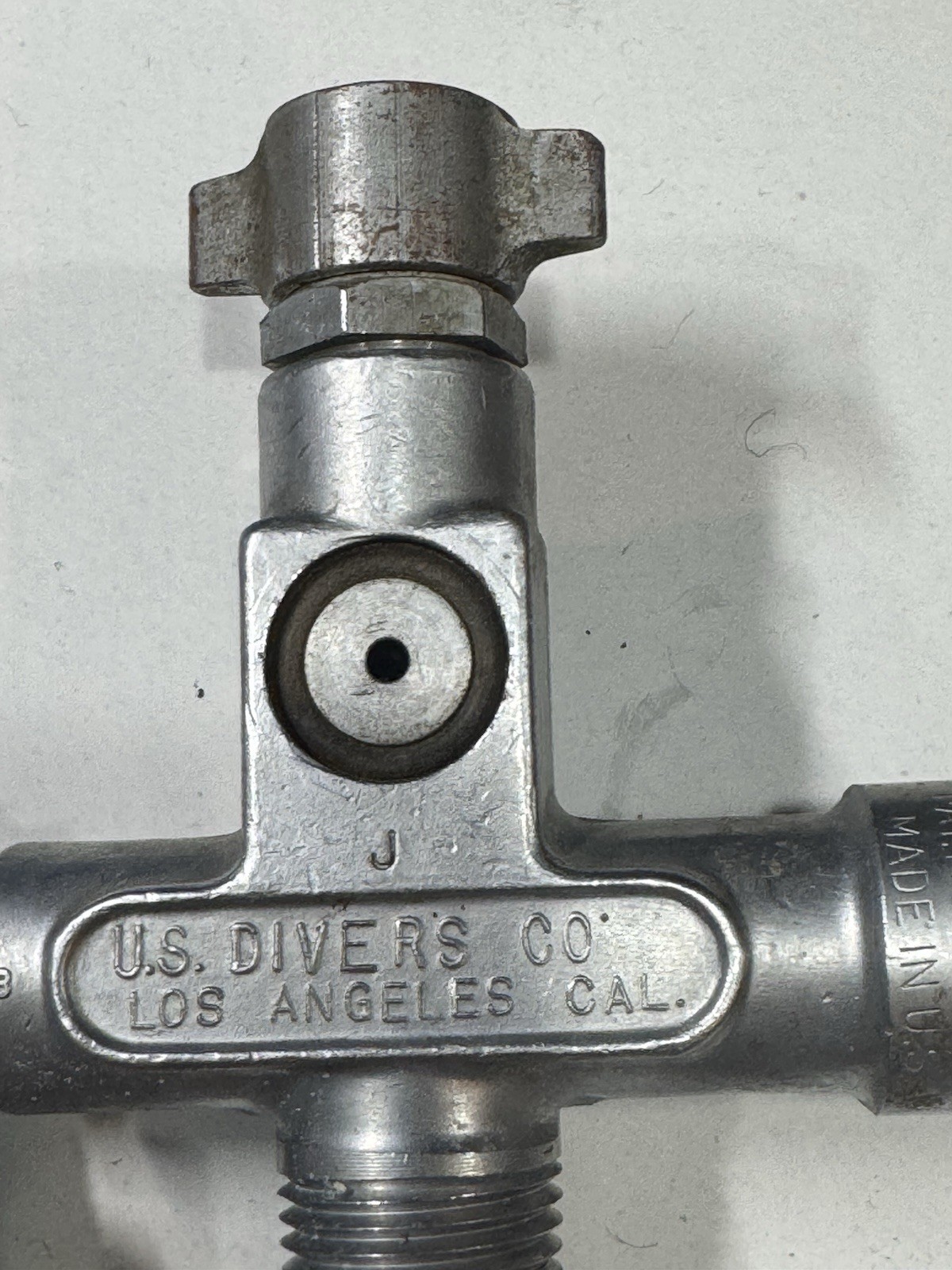 VINTAGE ANTIQUE SCUBA GEAR J-VALVE DOUBLES AS-IS 5 PIECES. FREE SHIPPING!!