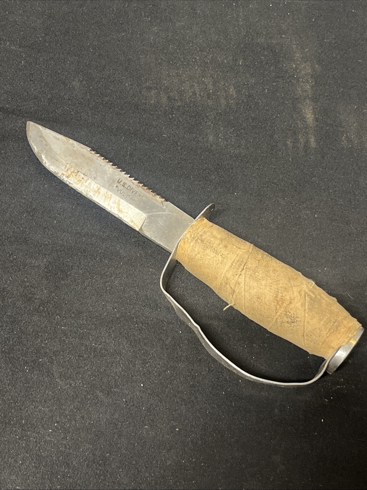 U.S. Divers VULCAN Knuckle Guarded Scuba Knife Made In Japan