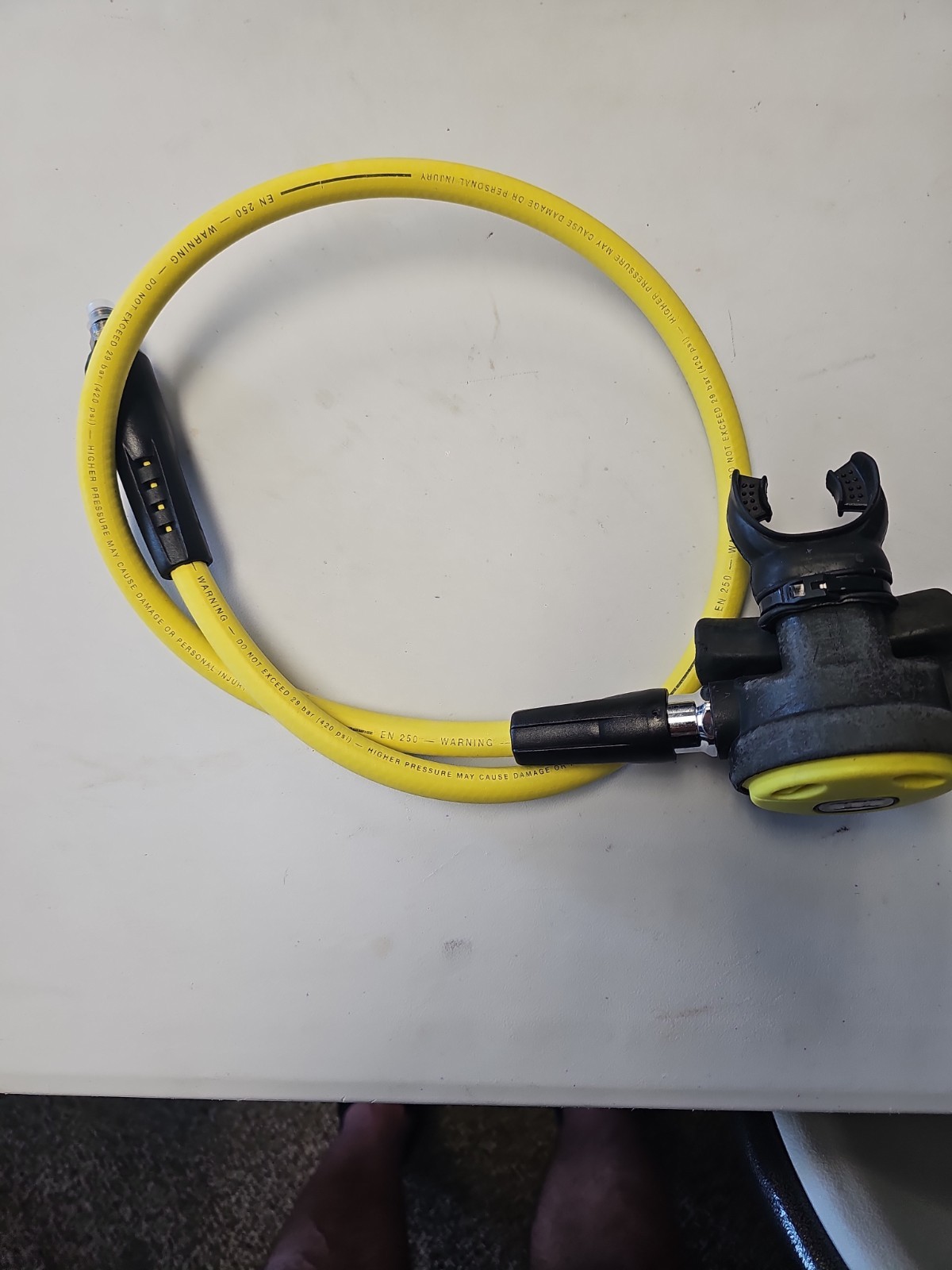 Mares Nykos Scuba Octo Secons Stage with Brand new Octo hose