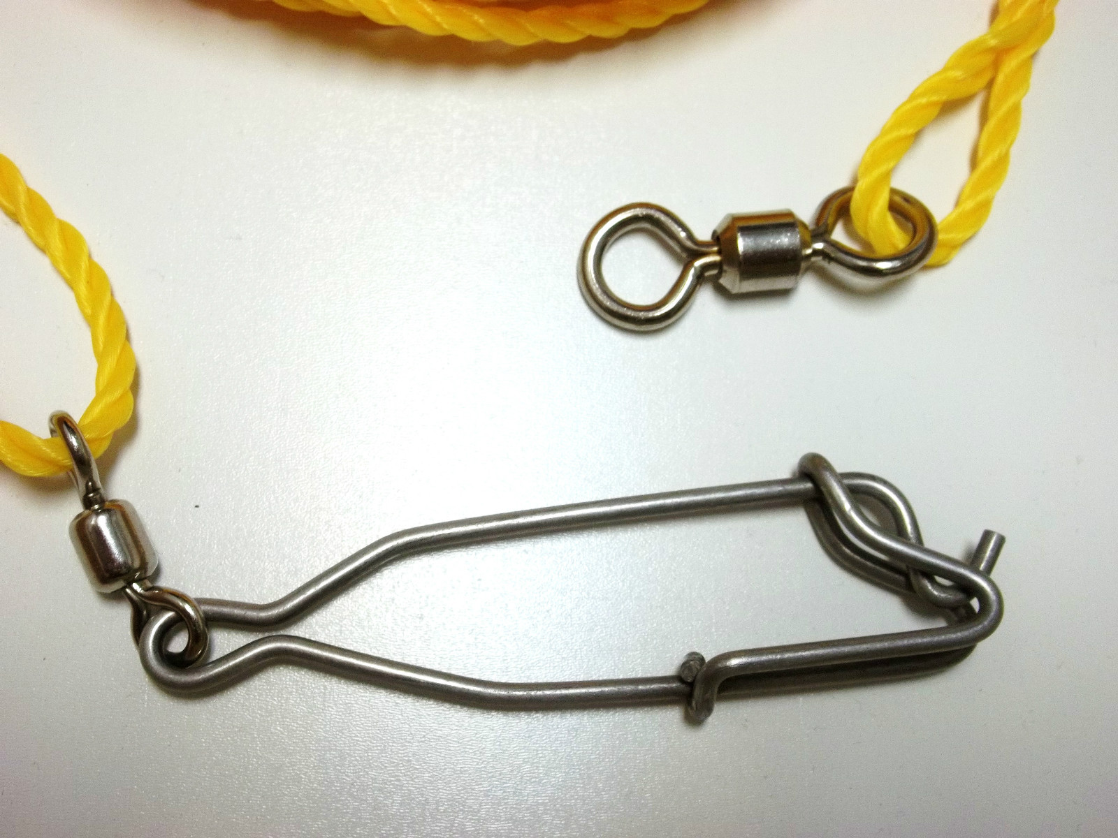 15 ft Spearfishing floating line string rope scuba freediving snorkeling 1/4 YLW
