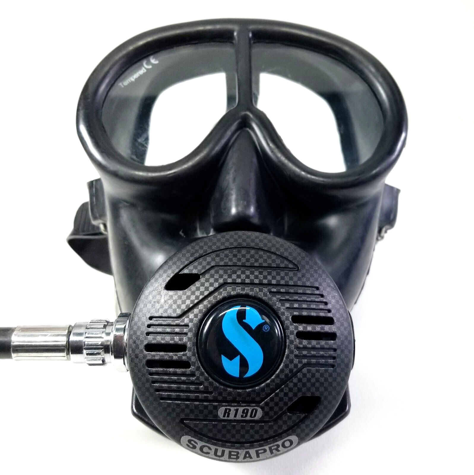 Full Face Scuba Dive Mask Fits All Scubapro 2nd Stage Regulators S600 G250 R190