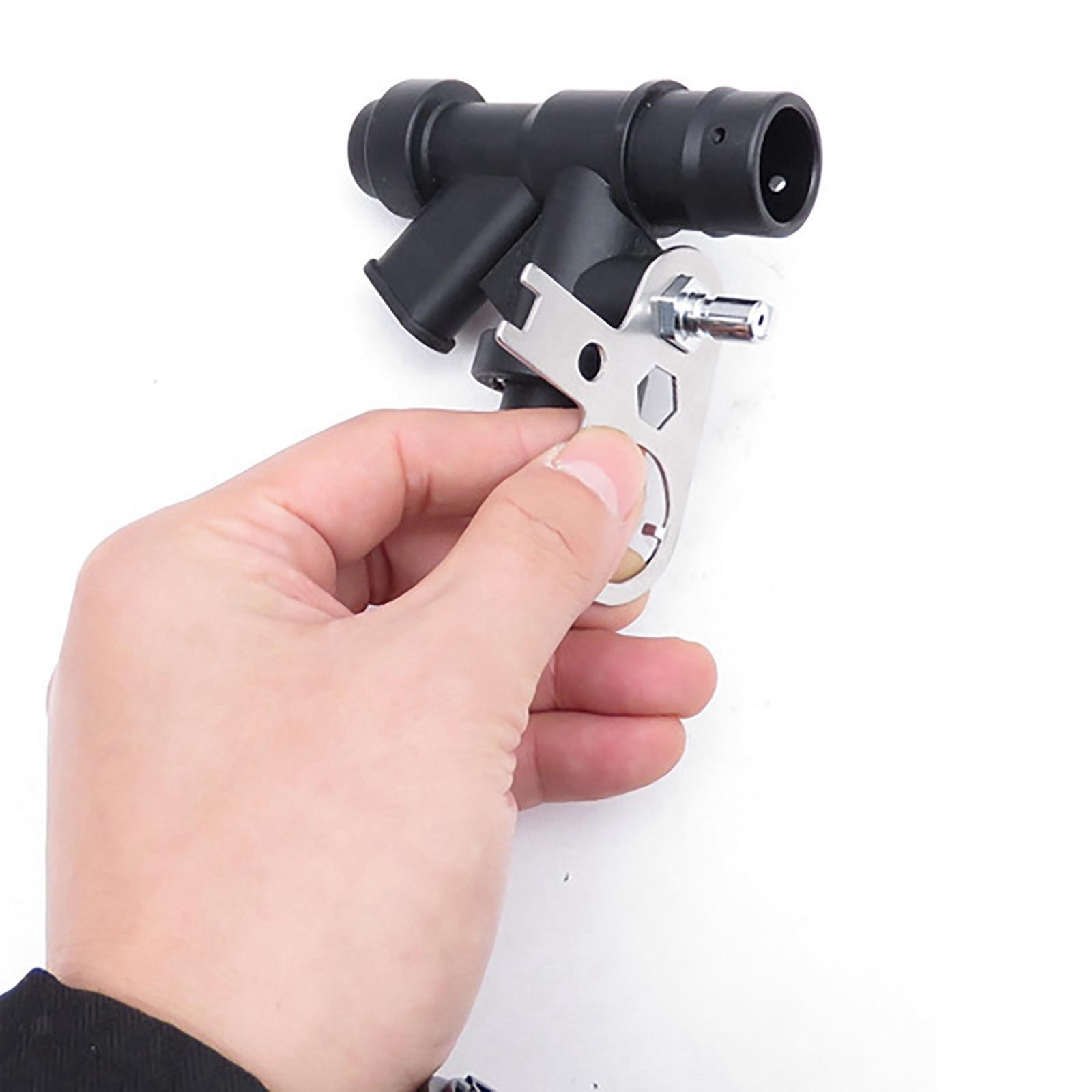 Dive Tank Oral Inflator BCD Power K Type Valve Multi Tool Wrench Accessories