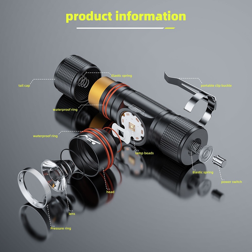 Scuba Diving Light Underwater Diving Headlamp IPX8 Underwater 40M High Quality