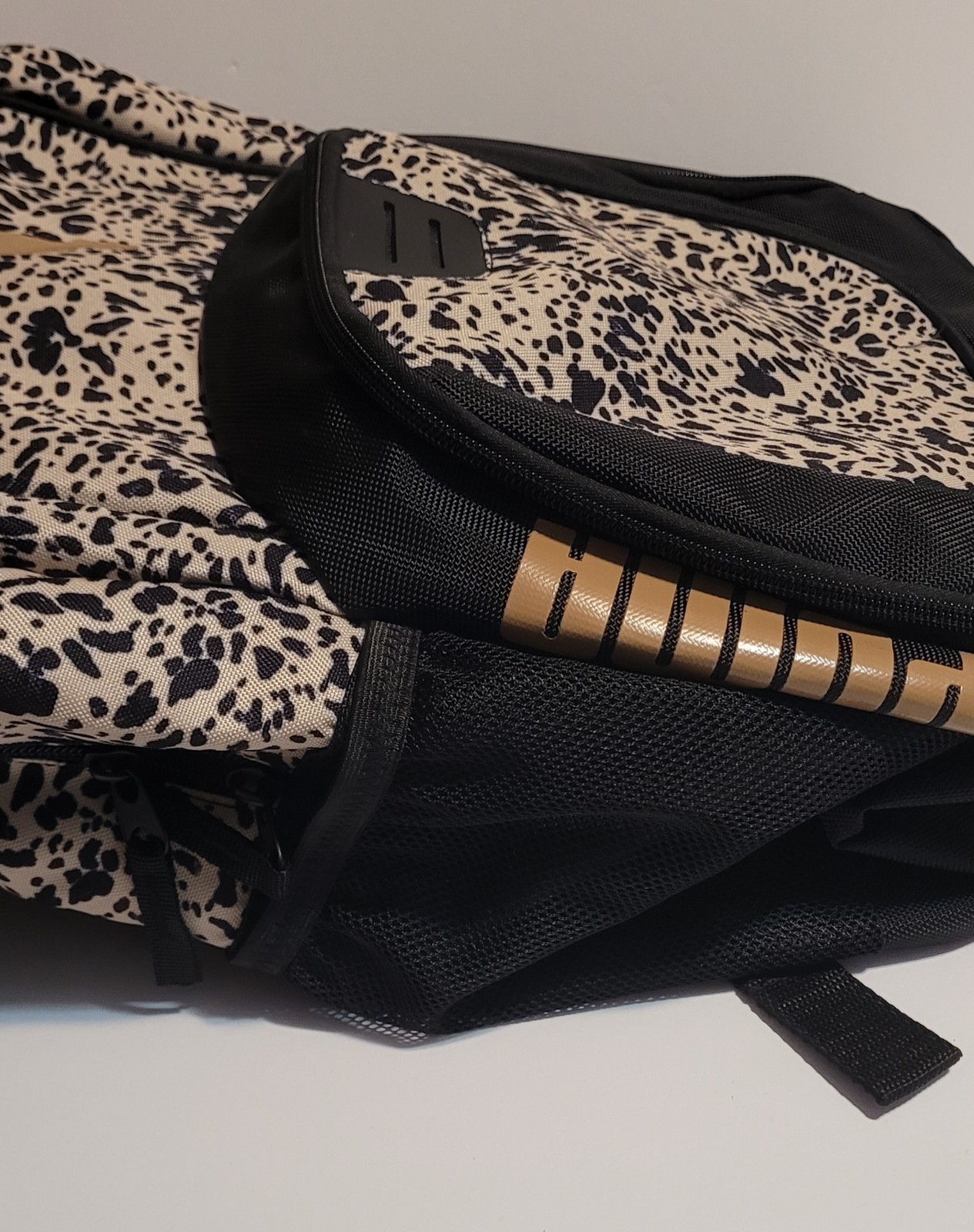PUMA Evercat Contender-Backpack, Brown Gold Cheetah, One Size Cheetah