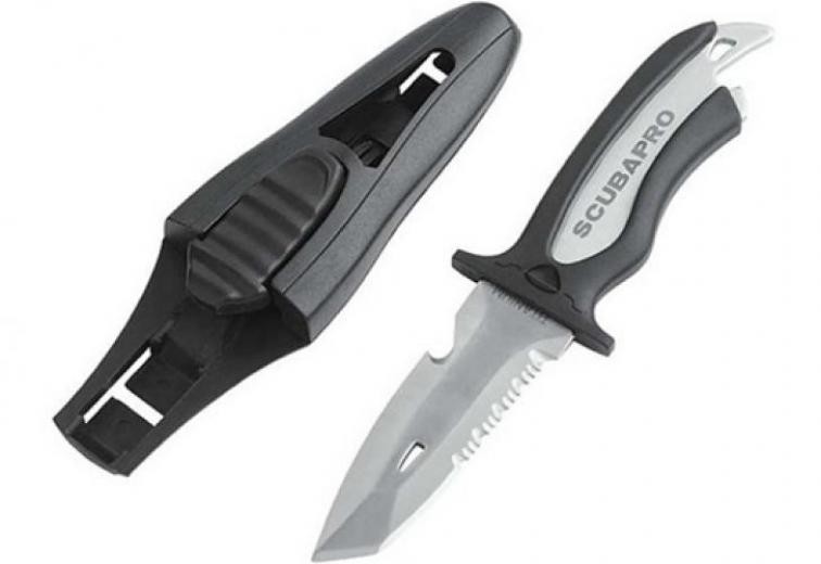 Scubapro Mako Titanium Dive Knife for Scuba Diving, Snorkeling or Water Sports
