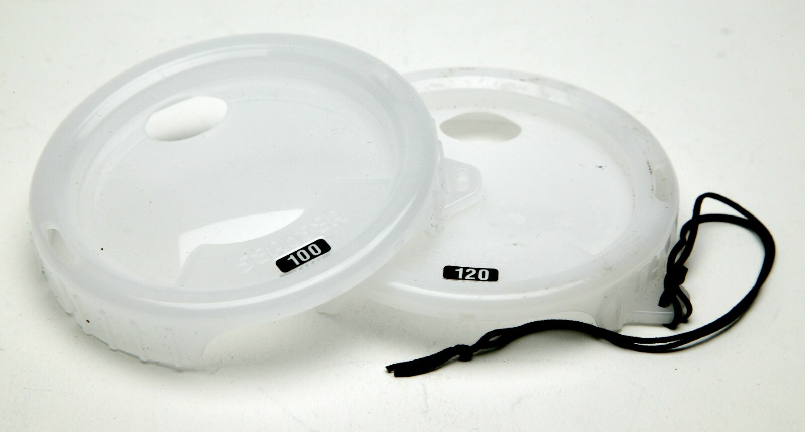 Sea & Sea Two White Plastic Diffusers 100 & 120 Degree For YS-D1 & YS-D2 Strobes