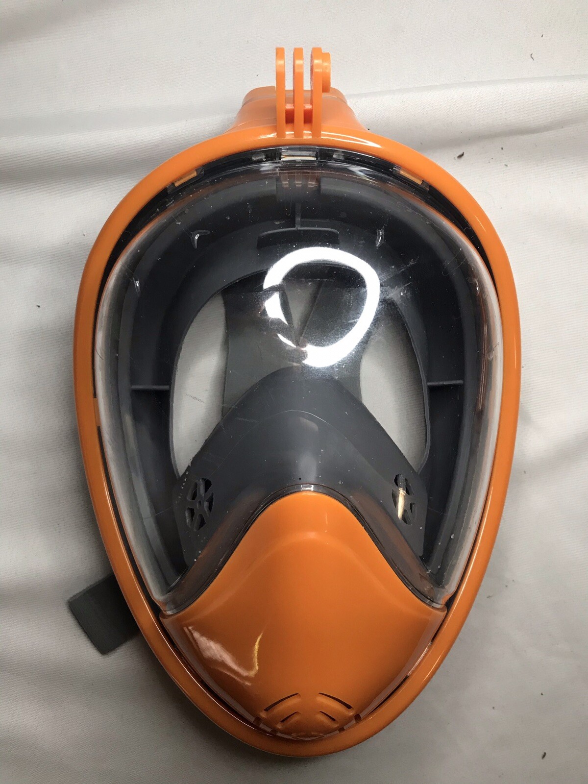 Outer Limits Full Face Snorkel Mask Adult L/XL Orange