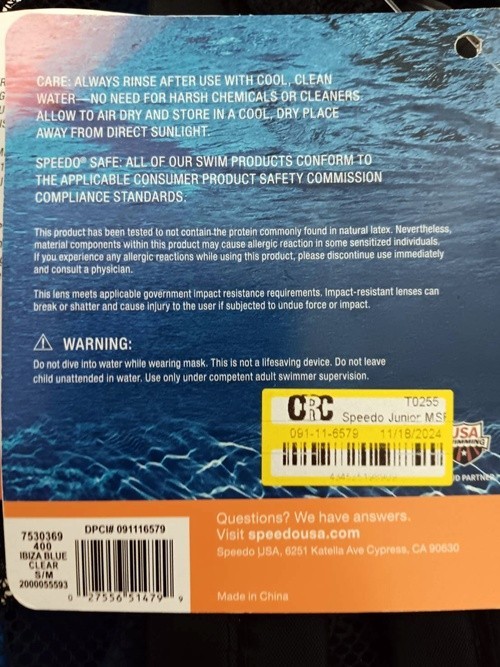 NWT Speedo Dive Junior Exploration Set S/M Jr Reefscout Mask Snorkel Fin Set