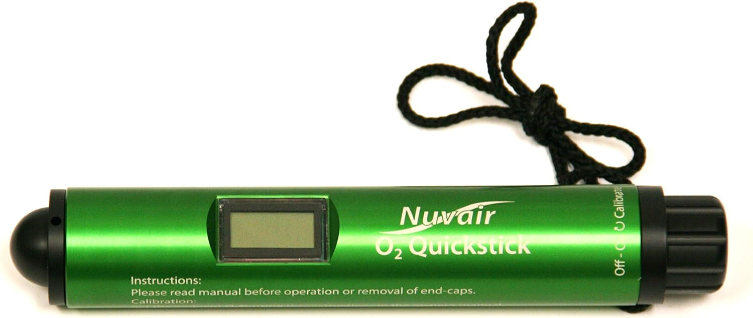 Nuvair O2 Quickstick Oxygen Nitrox Analyzer for Scuba Divers