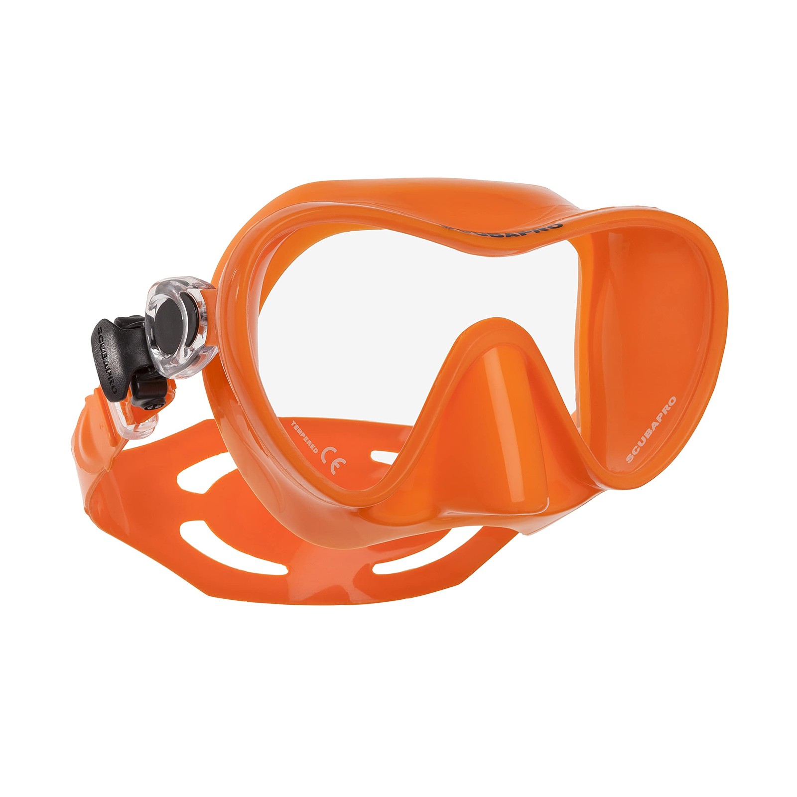 Scubapro Trinidad 3 Diving Mask Ultra Clear Lens Frameless Design Orange