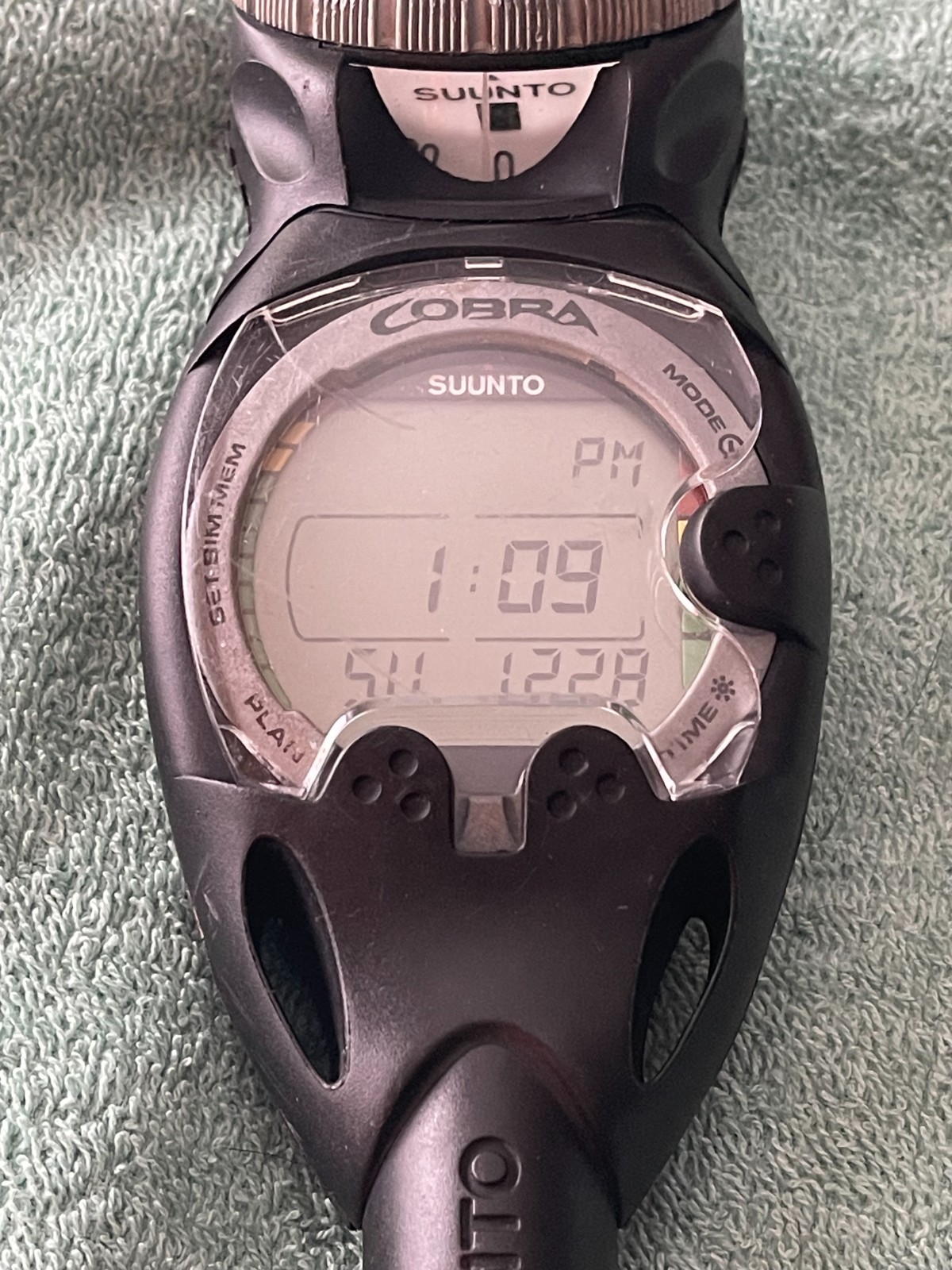 Suunto Cobra Air Integrated Scuba Dive Computer with Compass (New Battery)