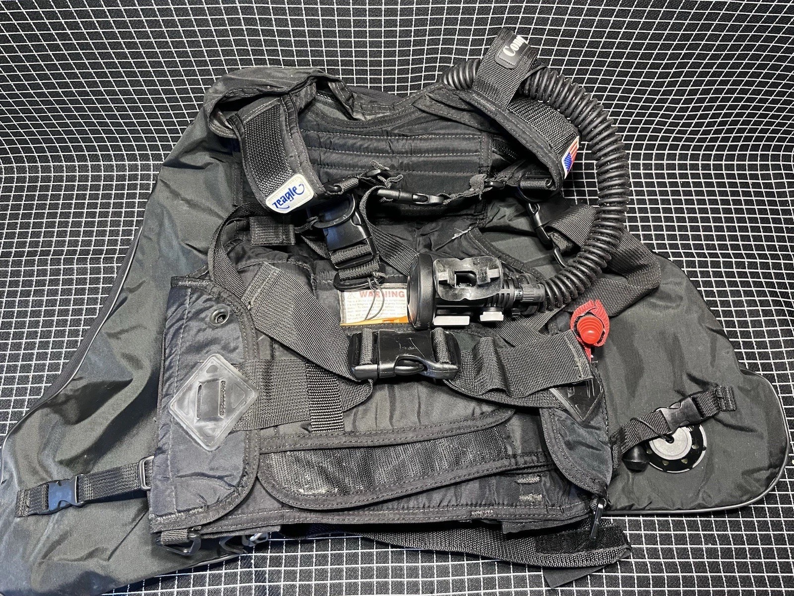Zeagle Concept XS SCUBA Diving Buoyancy Vest ScubaPro AIR2 Regulator NOT TESTED