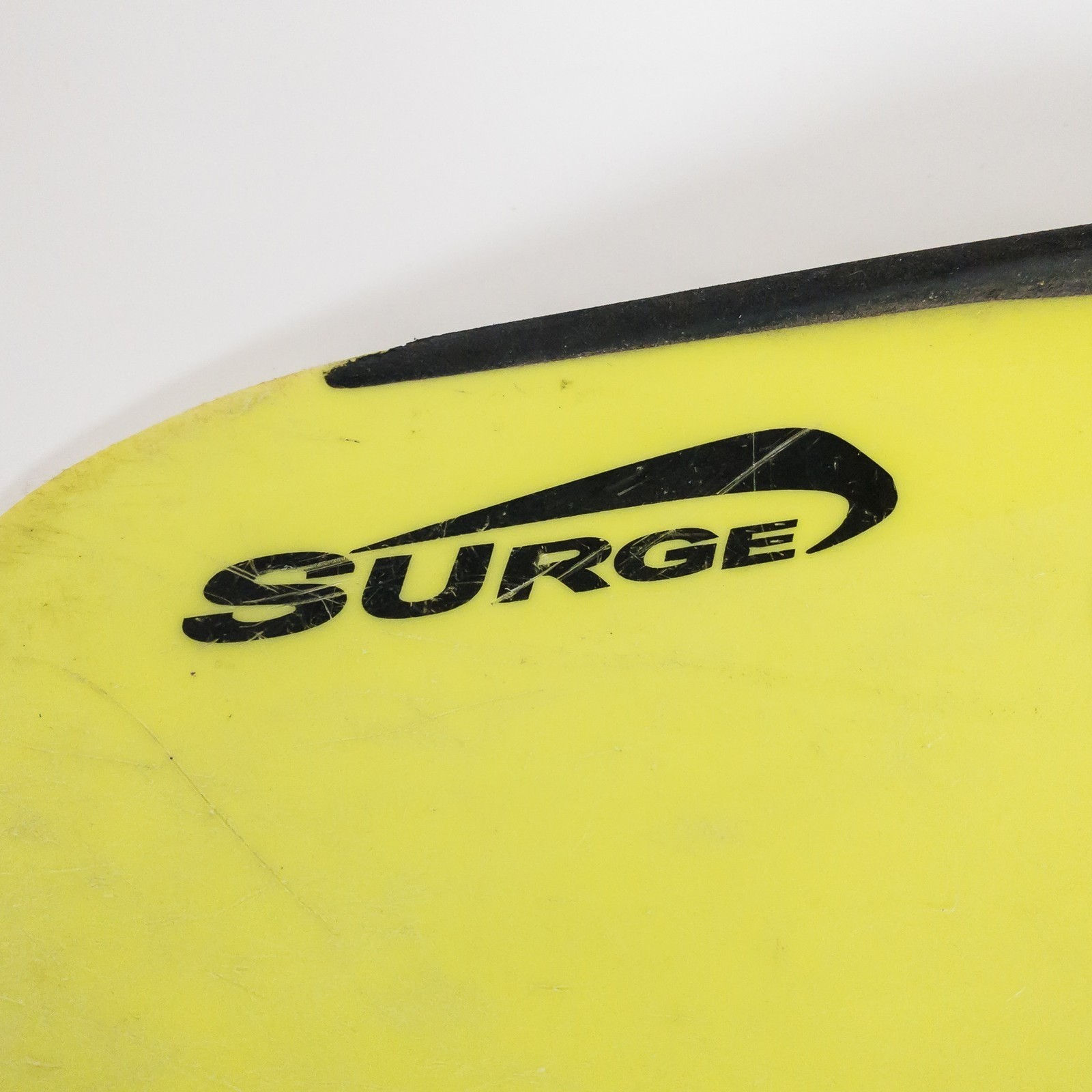 SURGE Body Glove Swim Fins Yellow Black Snorkel Scuba Size 3-4 36-37