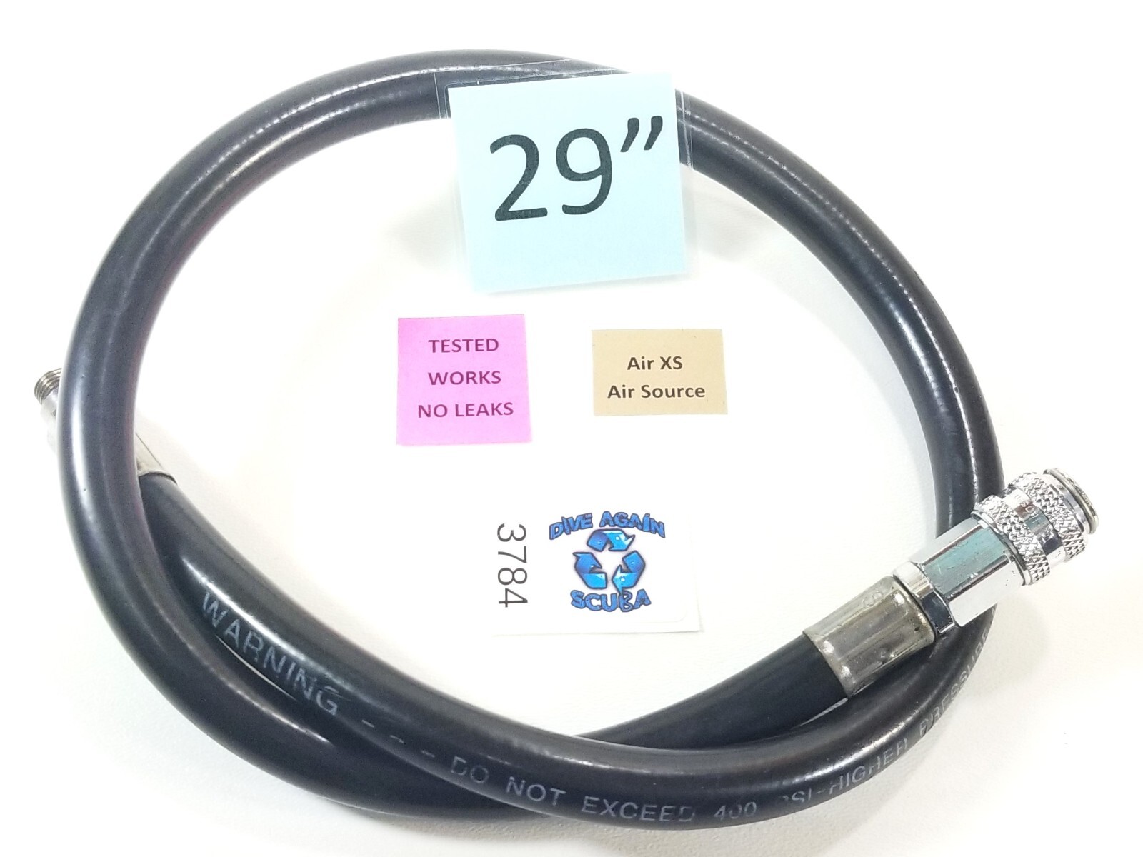 Oceanic Air XS Inflator Hose SeaQuest Air Source Ocean Reef masks 29″ Scuba 3784