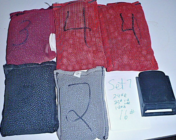 Set 7 Scuba Soft Weight 16# lead shot 6 weighs dive free diver