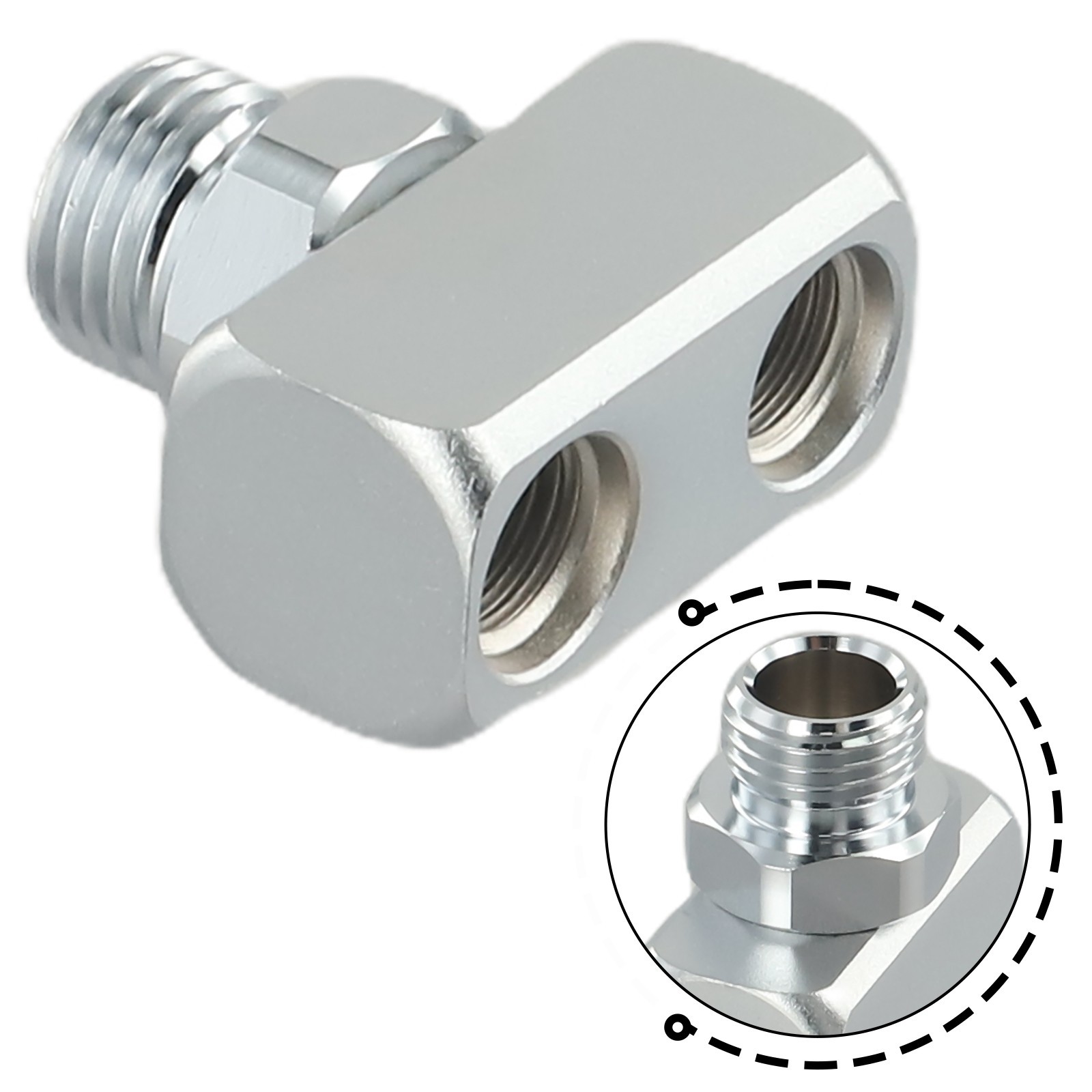 Thread Adapter 1 Pc 1 To 2 LP Thread 9/16″ To 3/8″ Connector Drysuit
