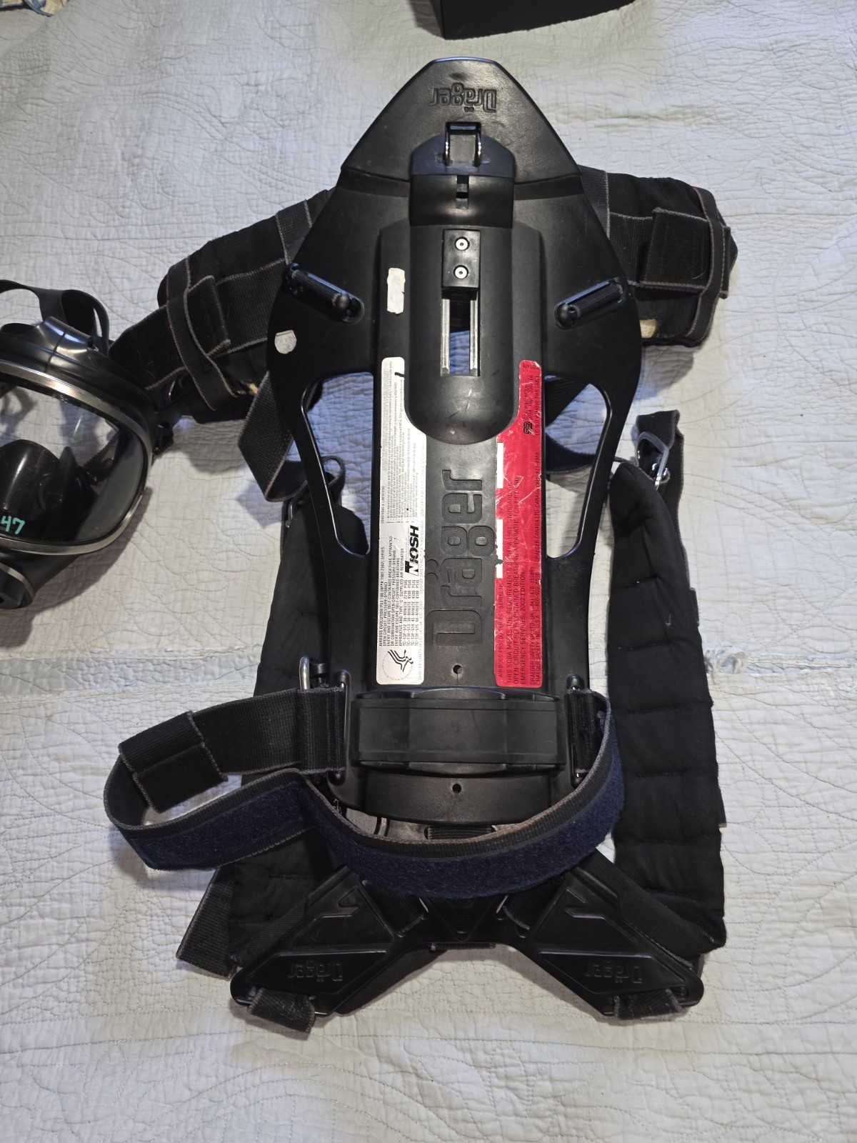 Dräger Airboss PSS100 Series Harness With Dräger Panorama Nova Mask ARDH-0374