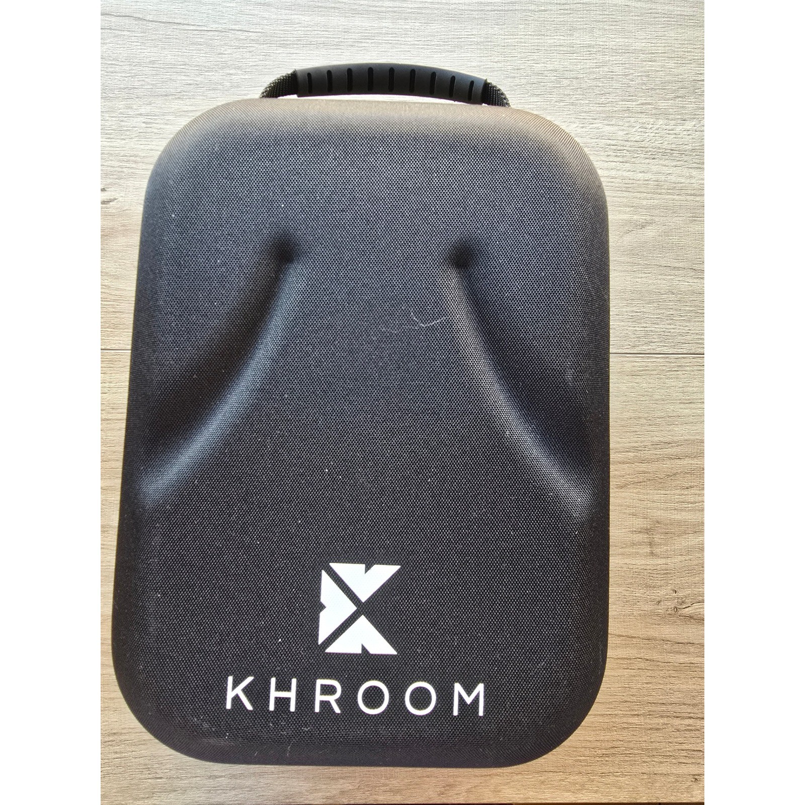 Khroom Snorkel Mask Full Face Black Camera Mount Travel Case vacation travel