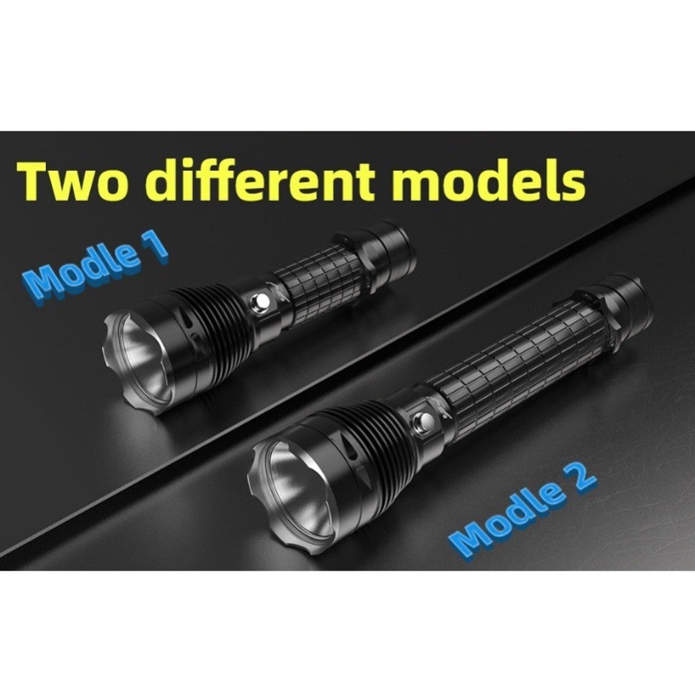 P70-LED Scube Diving Flashlight Light Waterproof Underwater Outdoor USB Torch