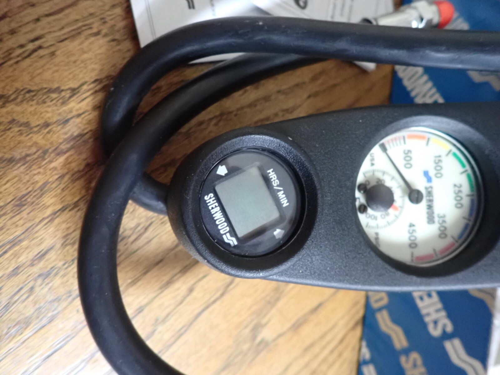 Sherwood Scuba Dive 3 Gauge Complete Console 4500 SPG 200ft Depth #CG4301