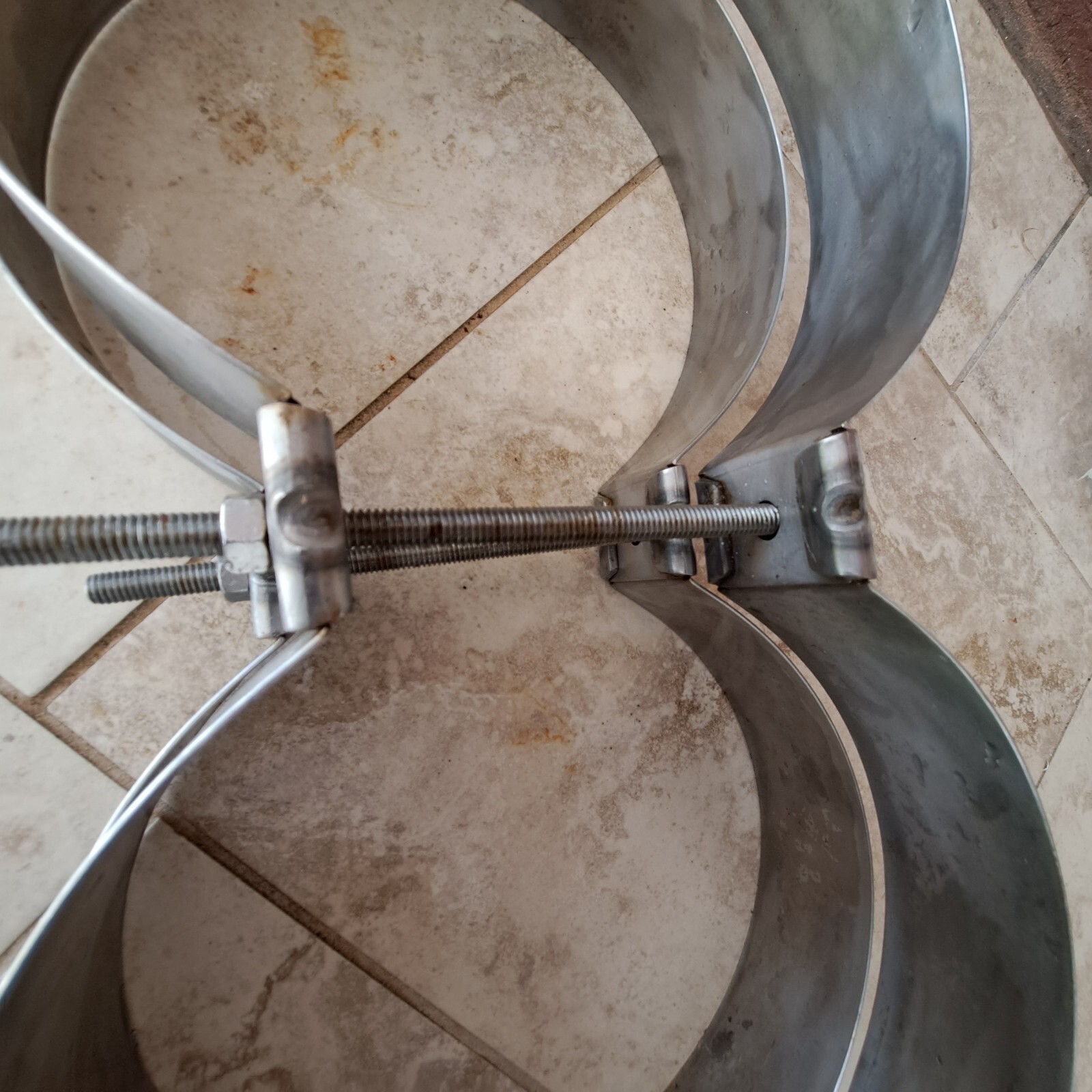 OMS 8″ SS Tank Bands