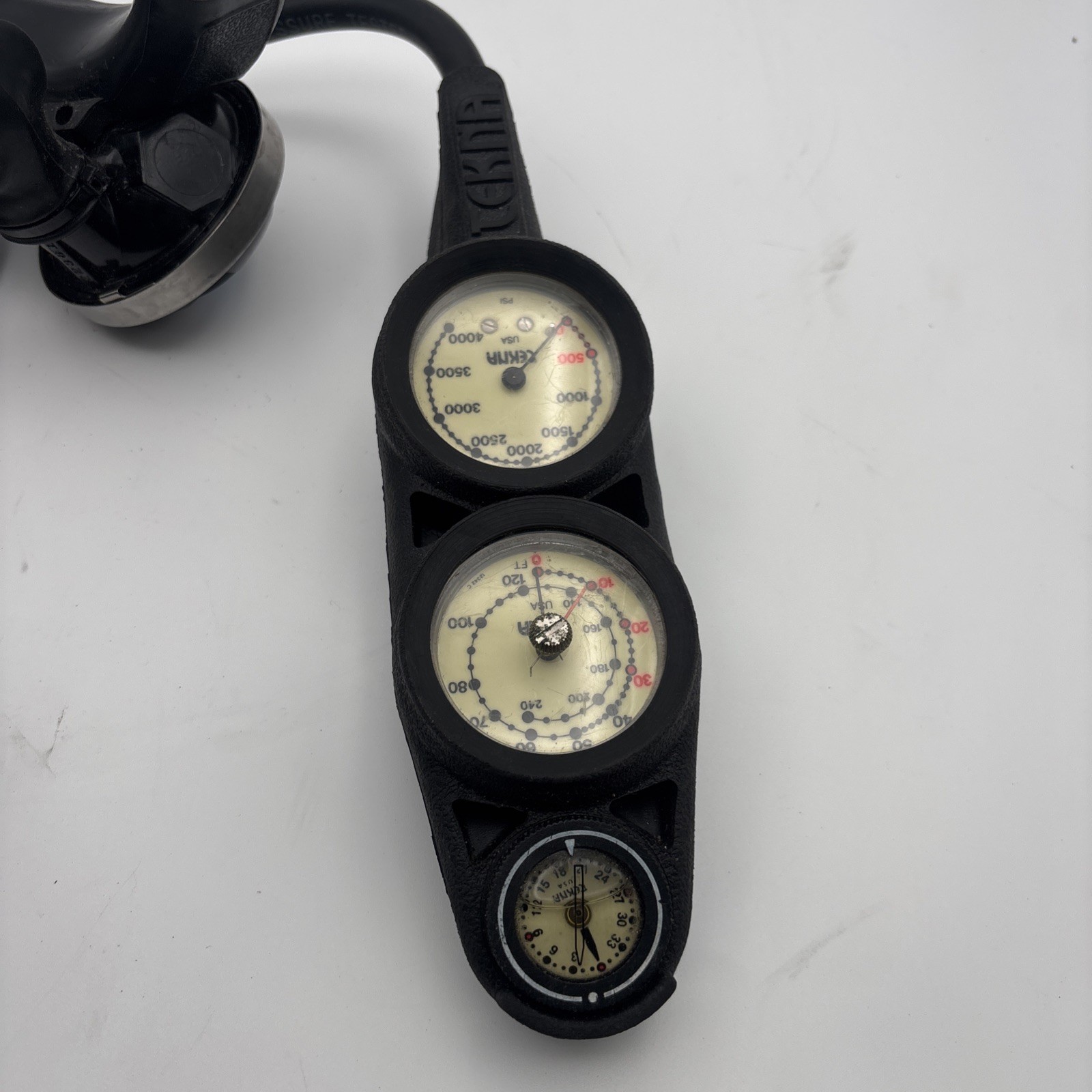 Sherwood Magnum Blizzard Scuba Diving Regulator Octopus & Tekna Gauge