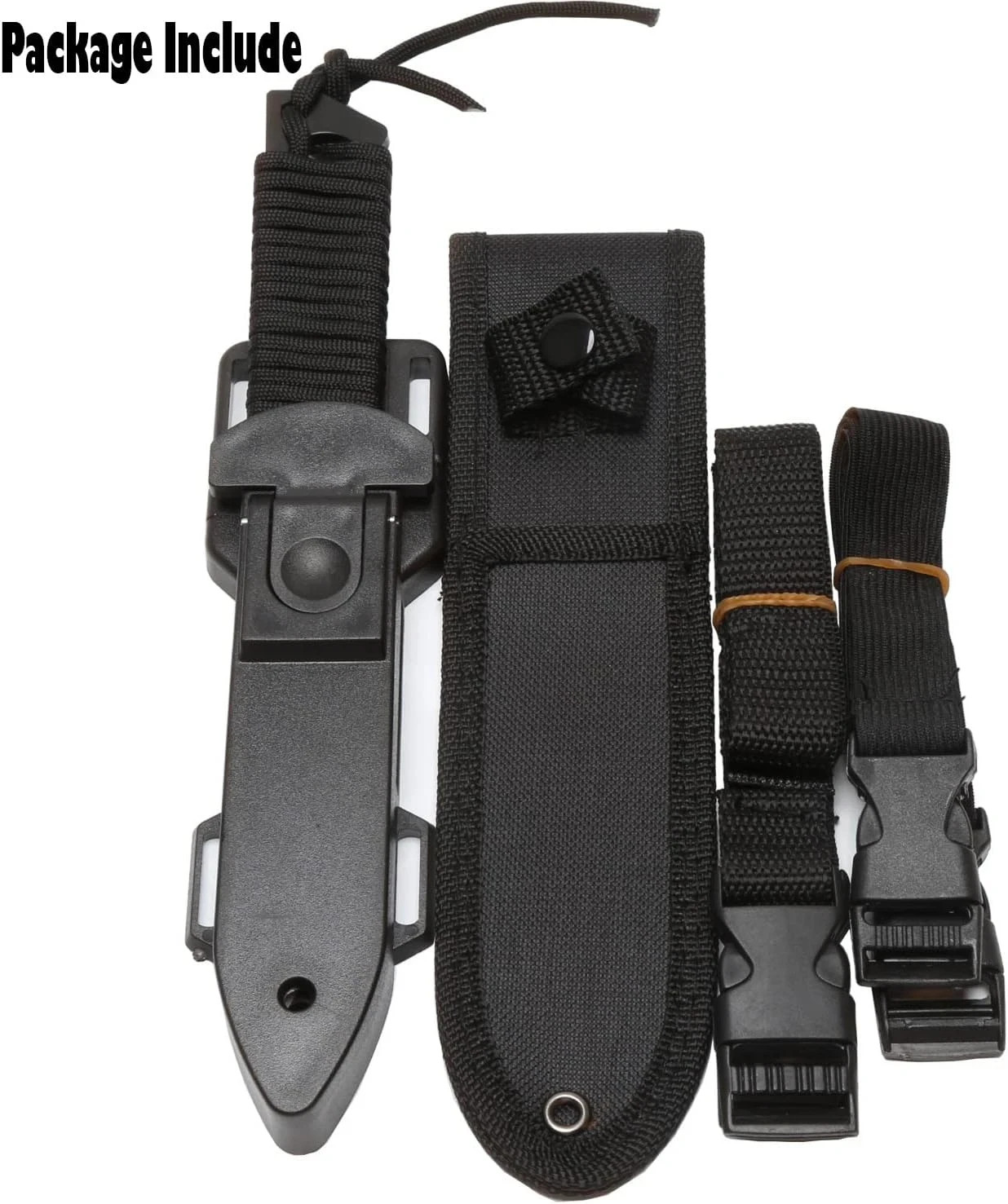 Dive Knife Scuba Diving Knife, Black Tactical Sharp Blade Knives, Divers Dive To