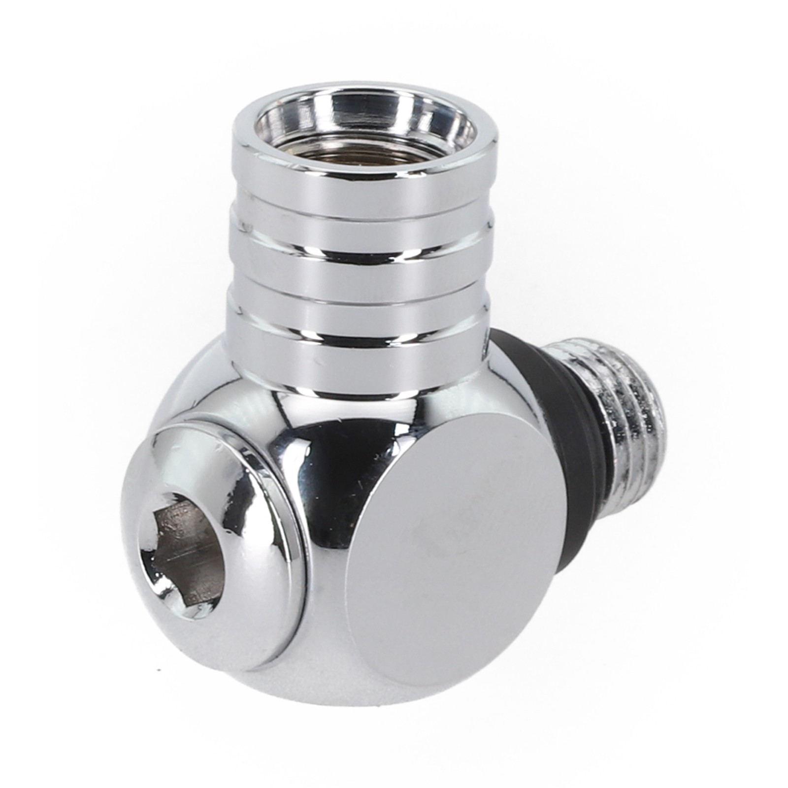 High Quality Brass Swivel Adaptor for Scuba Diving First Stage LP/HP Ports