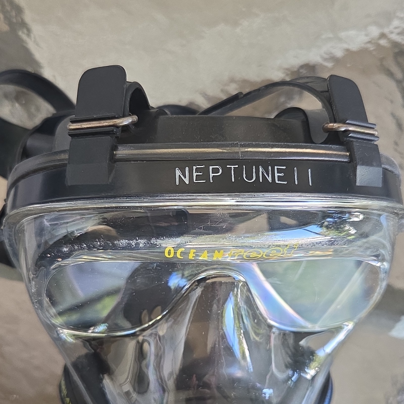 Ocean Reef Neptune II Full Face Scuba Mask 9062302 Professional Diving Equipment