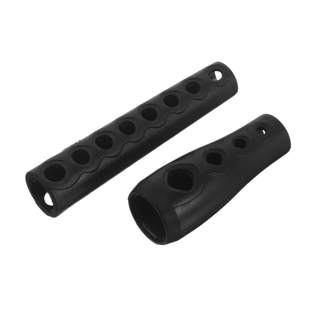 2 Pcs Diving Hose Protector Scuba Low Pressure Reusable Black Cover Pvc